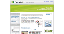 Desktop Screenshot of casasoleil.it
